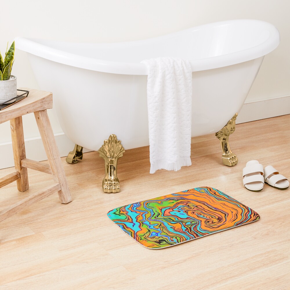 Item preview, Bath Mat designed and sold by ACidysfunction.