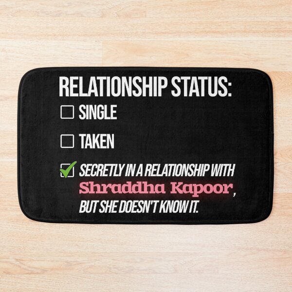 Item preview, Relationship with Shraddha Kapoor designed and sold by 2Girls1Shirt.