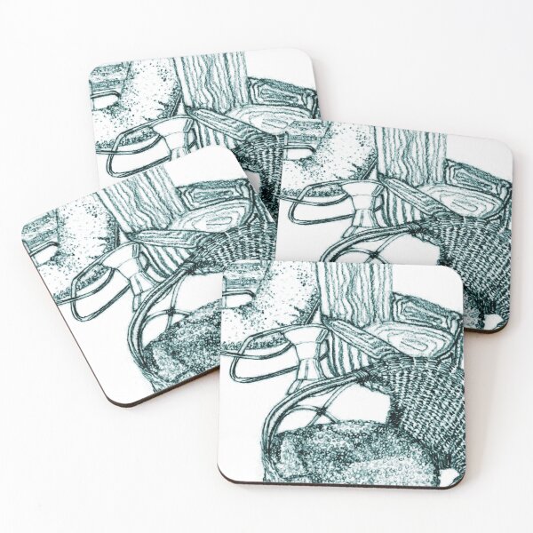 Item preview, Chair Story in Blue Green designed and sold by Anne Huth.