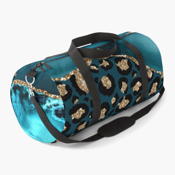 Item preview, Teal & Gold Leopard Agate designed and sold by DirtyAngelFace Shop.
