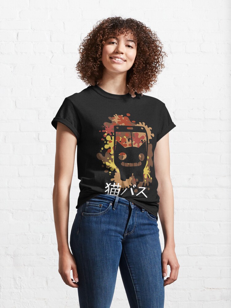 Alternate view of Bus Cat (ネコバス) Classic Anime Classic T-Shirt