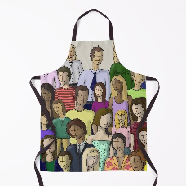 Item preview, Faceless crowd designed and sold by SuriKatie.