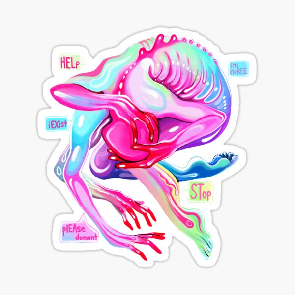 Dissociation II Sticker