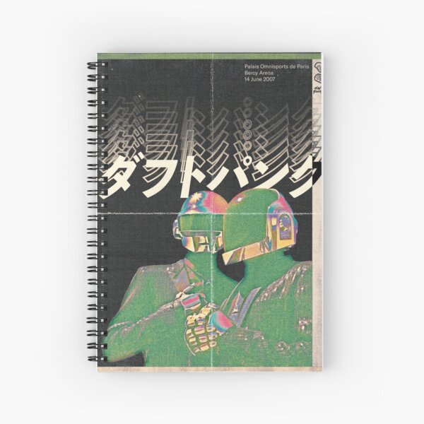 Daft Punk - Futuro de Japón Cuaderno de espiral