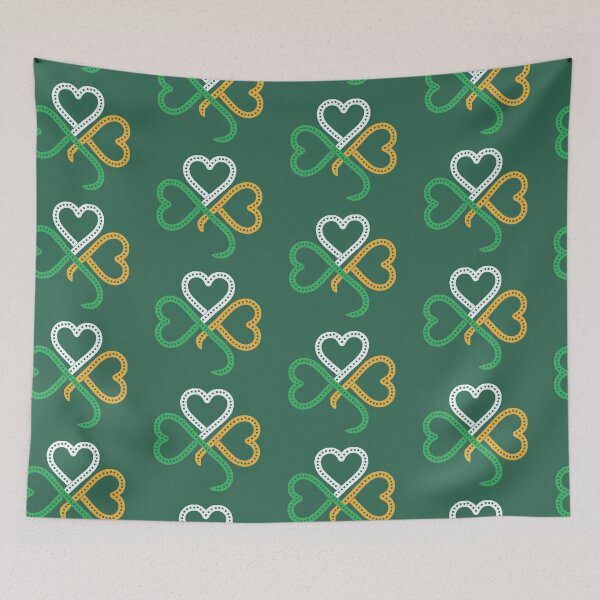 Item preview, Shamrock Irish four leaf clover heart , St. Patrick's Day ,  st patricks day shamrock , shamrock leaf designed and sold by Mekoooo.