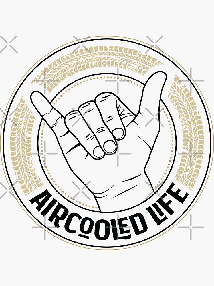 Aircooled Vdub Greeting / wave - Aircooled Life by Joemungus