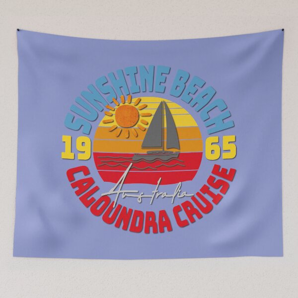 Item preview, Sunshine Beach 1965 Illustration designed and sold by Dead-Famous.