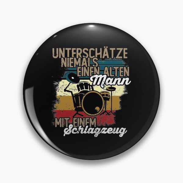 Item preview, Never underestimate an old man with drums designed and sold by noahs-shop.