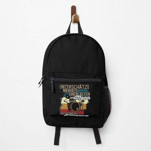 Item preview, Never underestimate an old man with drums designed and sold by noahs-shop.