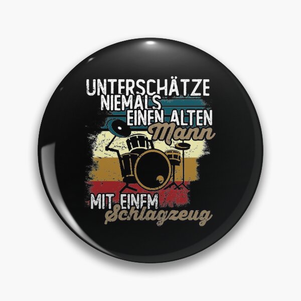 Item preview, Never underestimate an old man with drums designed and sold by noahs-shop.
