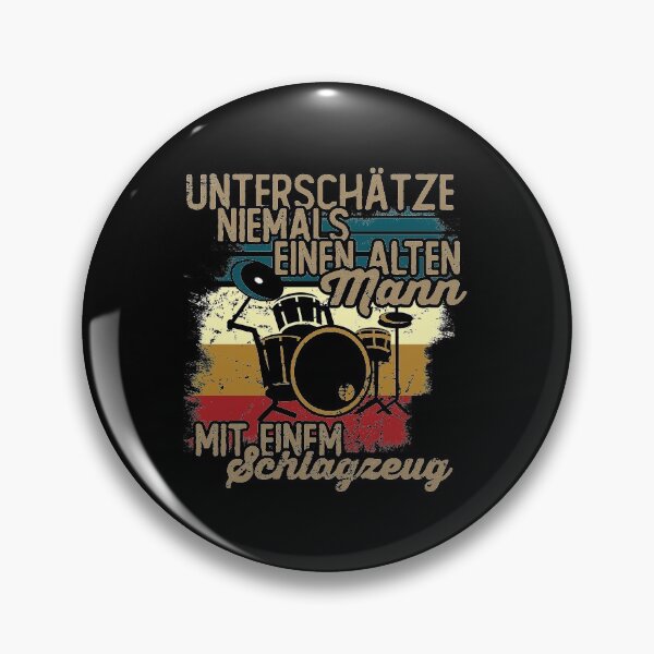 Item preview, Never underestimate an old man with drums designed and sold by noahs-shop.