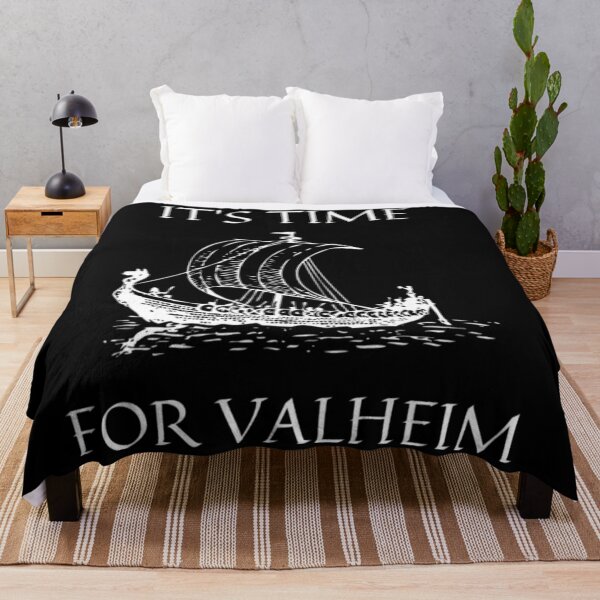 Item preview, It's Time For Valheim Sailing Boat designed and sold by BibbsVincent.