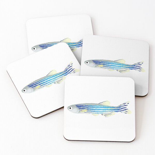 Item preview, zebrafish cartoon designed and sold by lesliecorkery.