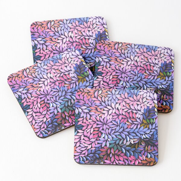 Item preview, Australian Aboriginal Art Pink and Purple designed and sold by GhostGumDesigns.
