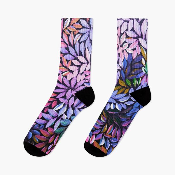 Item preview, Australian Aboriginal Art Pink and Purple designed and sold by GhostGumDesigns.