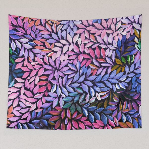 Item preview, Australian Aboriginal Art Pink and Purple designed and sold by GhostGumDesigns.