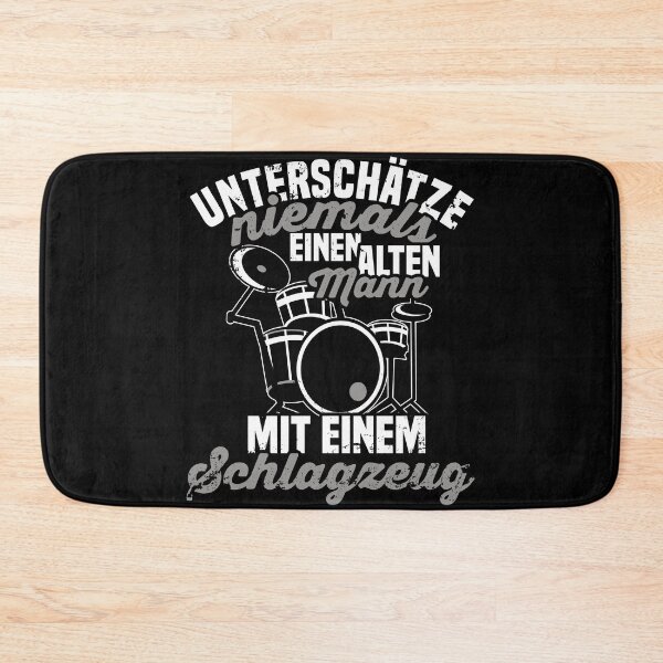 Item preview, Never underestimate an old man with drums designed and sold by noahs-shop.
