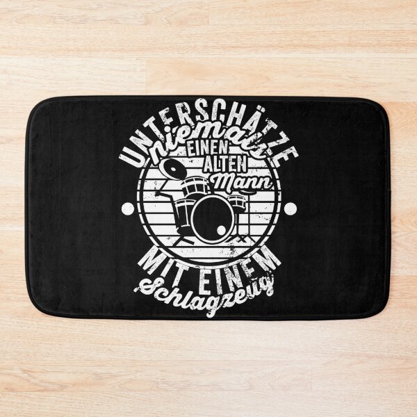 Item preview, Never underestimate an old man with drums designed and sold by noahs-shop.