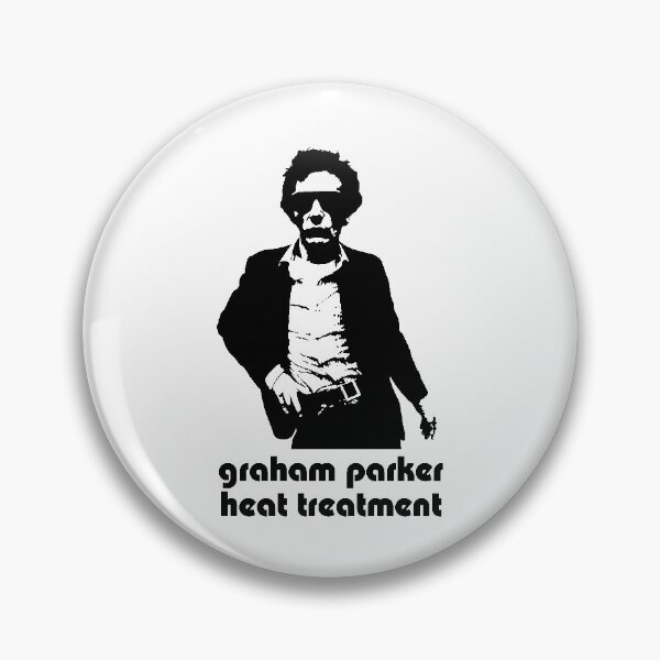 Item preview, GRAHAM PARKER HEAT TREATMENT PUBROCK PUB ROCK SUPER COOL T-SHIRT designed and sold by Honky Tonk Print Shop.