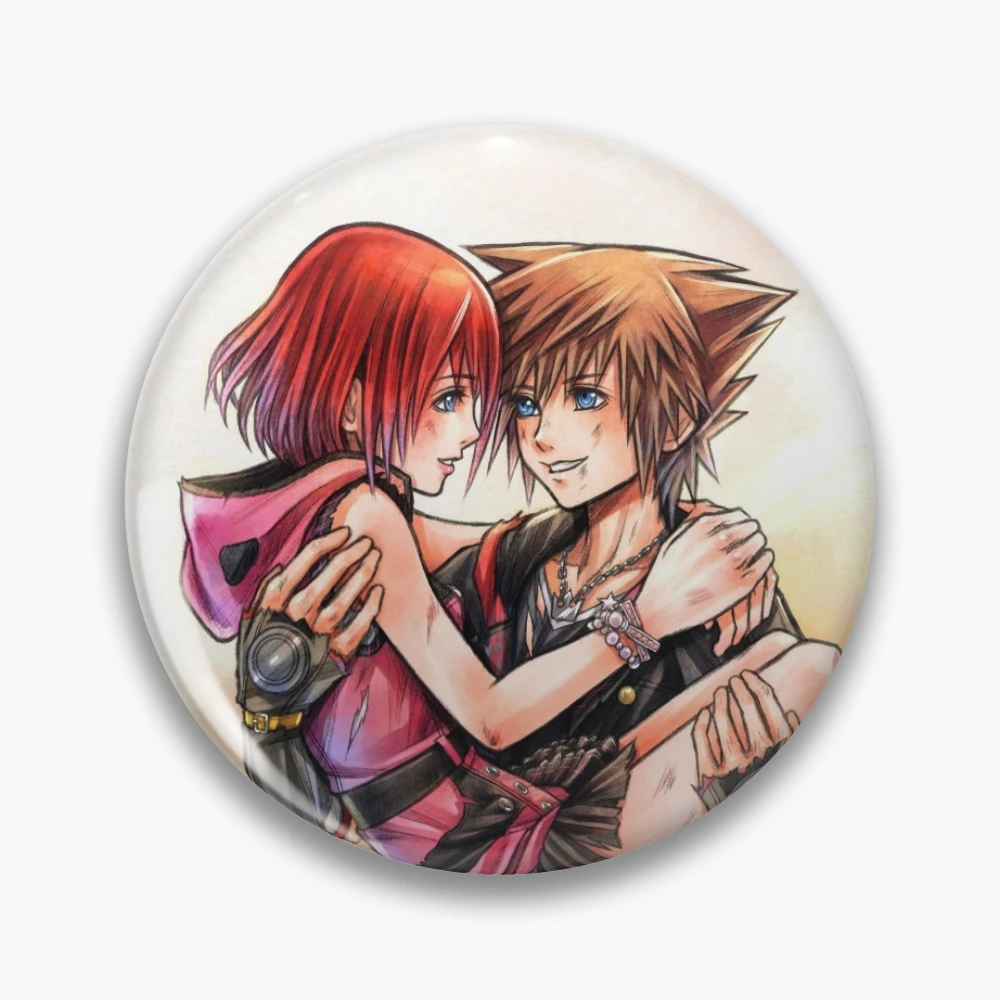 Sora and Kairi Kingdom Hearts 2 Hardcover Journal by Lali-Holley