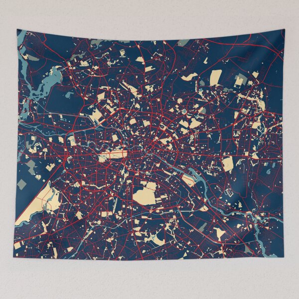 Item preview, Berlin City Map of Germany - Hope designed and sold by deMAP.