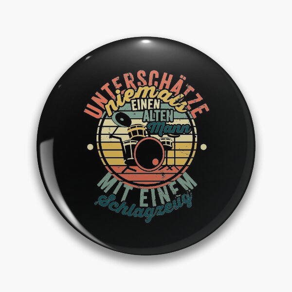 Item preview, Never underestimate an old man with drums designed and sold by noahs-shop.