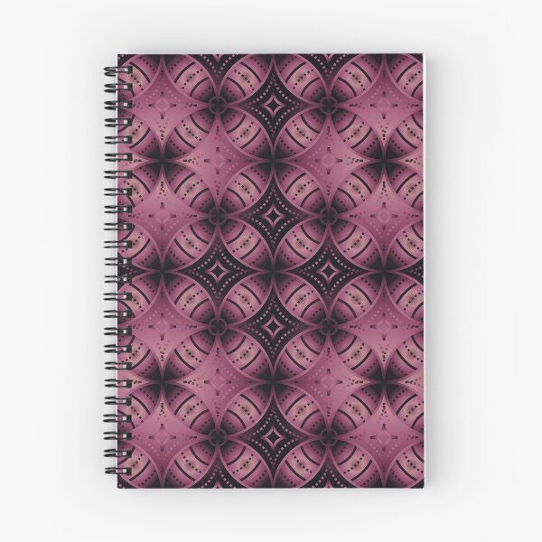 Item preview, Modern pink pattern on dark background. No.56 designed and sold by venella.