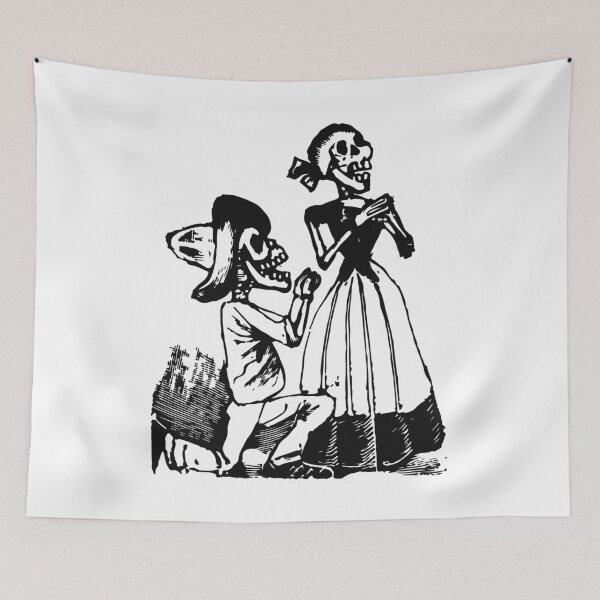 Item preview, Skeleton Couple by Jose Posada designed and sold by elforzi.