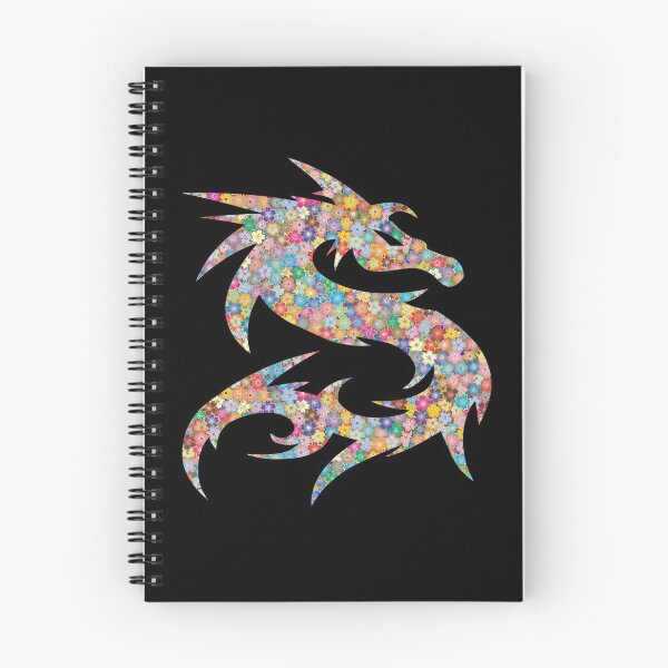 Item preview, Floral dragon art - dragon designed and sold by Photography-Art.