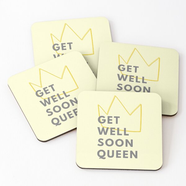 Item preview, Get well soon queen designed and sold by crikz.