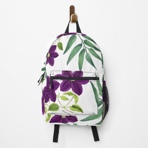 Item preview, Purple Flower and Leaves Patterns designed and sold by ThePeanutSeries.