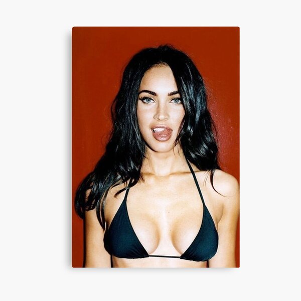 Meghan Fox Canvas Print