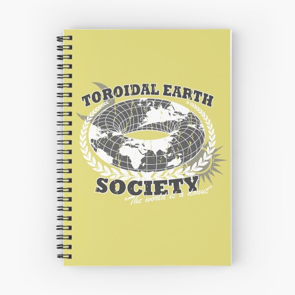 Item preview, Toroidal Earth Society Distressed White and Grey designed and sold by silverman00.