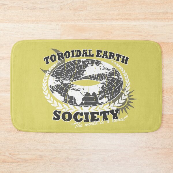 Item preview, Toroidal Earth Society Distressed White and Grey designed and sold by silverman00.