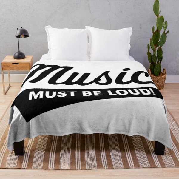 Item preview, Music Must Be Loud! (Listening Pleasure / Black) designed and sold by MrFaulbaum.