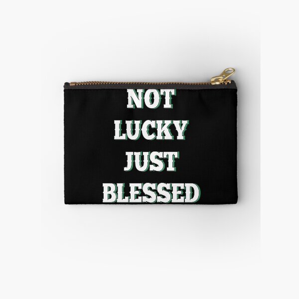 Item preview, Not lucky just blessed designed and sold by Mandala & More.