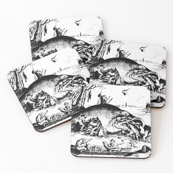 Item preview, Big Fish Eat Little Fish by Pieter Bruegel the Elder designed and sold by elforzi.