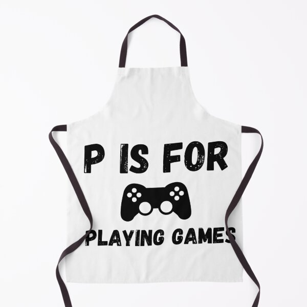 Item preview, P is for playing games designed and sold by HasnaanMohsin.