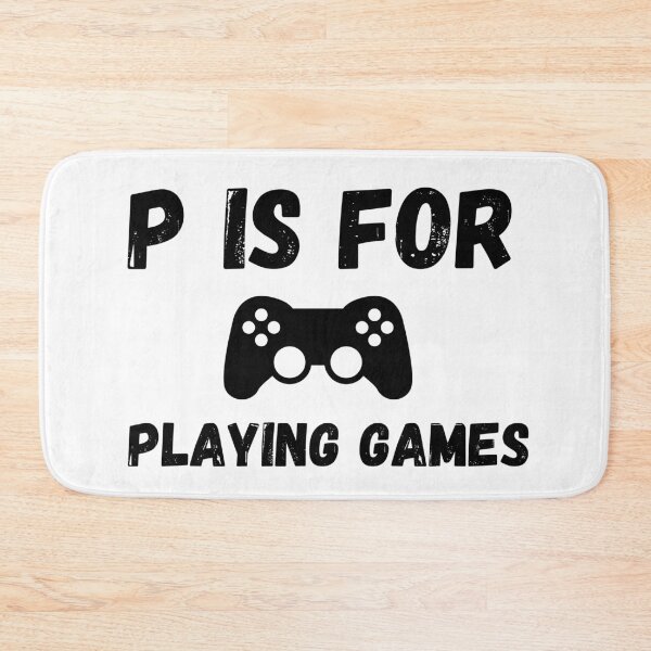 Item preview, P is for playing games designed and sold by HasnaanMohsin.