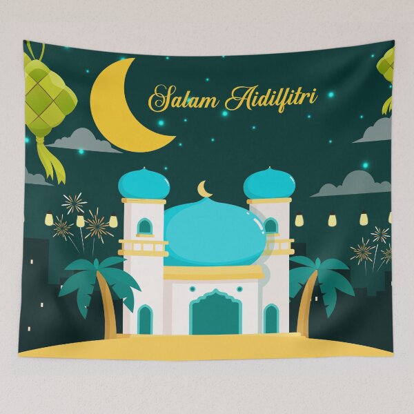 Item preview, Salam Aidilfitri Selamat Hari Raya Muslim Celebrations designed and sold by HAIFAHARIS.