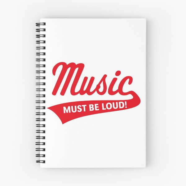 Item preview, Music Must Be Loud! (Listening Pleasure / Red) designed and sold by MrFaulbaum.