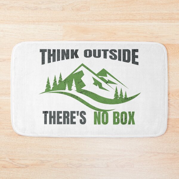 Item preview, There is no Box - Motivational fitness & trekking inspired designed and sold by Dyna-Mix.