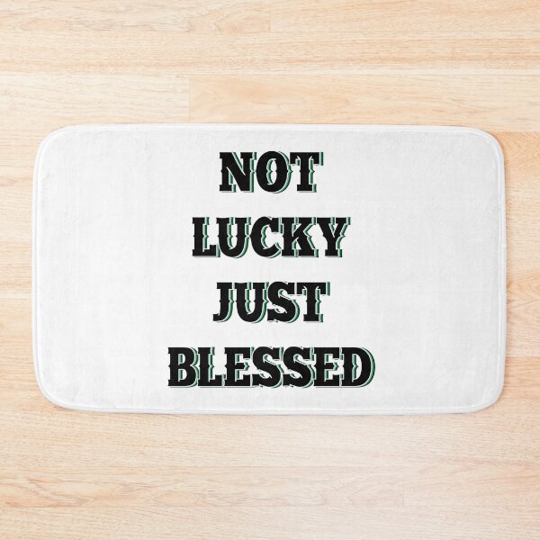 Item preview, Not lucky just blessed designed and sold by Mandala & More.