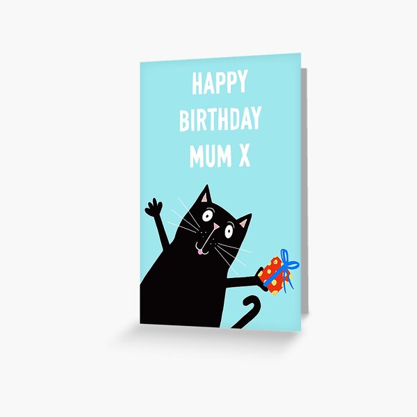 Tema De Gato Feliz Cumpleaños Tarjeta Divertido Broma Humor Para propietario amante Dama Mamá L158 Tema De Gato Feliz Cumpleaños Tarjeta Divertido Broma Humor Para propietario amante Dama Mamá L158