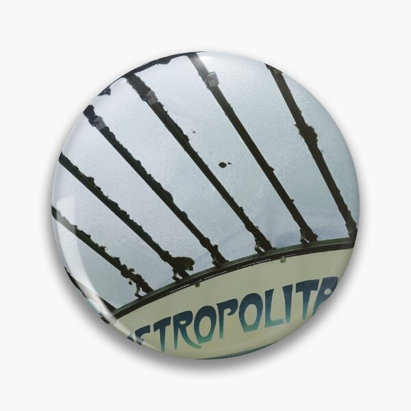 Item preview, Paris Metropolitan Vintage Metro Sign Entrance designed and sold by CarolinaReina.