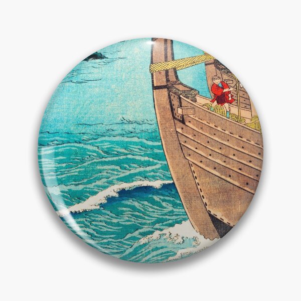 Item preview, The Takihi Shrine ( Japanese Ocean art ) designed and sold by ClassicPixl.