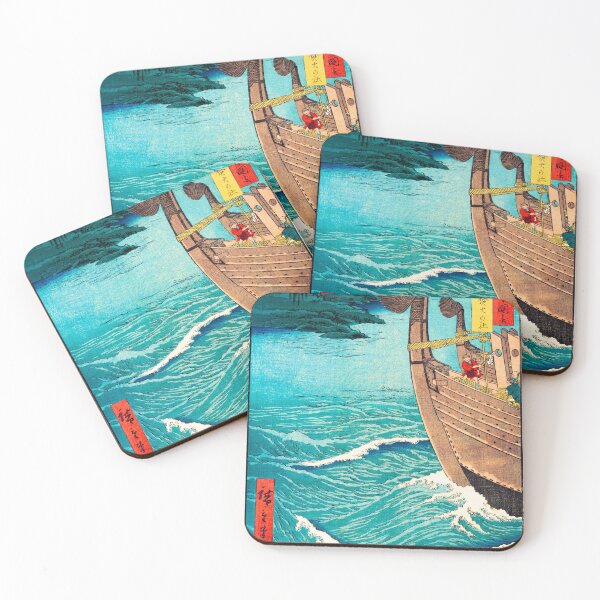 Item preview, The Takihi Shrine ( Japanese Ocean art ) designed and sold by ClassicPixl.