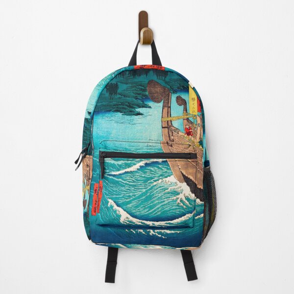 Item preview, The Takihi Shrine ( Japanese Ocean art ) designed and sold by ClassicPixl.