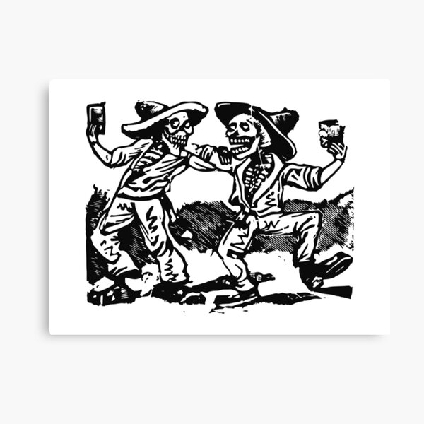 Item preview, Partying Skeletons by Jose Posada designed and sold by elforzi.