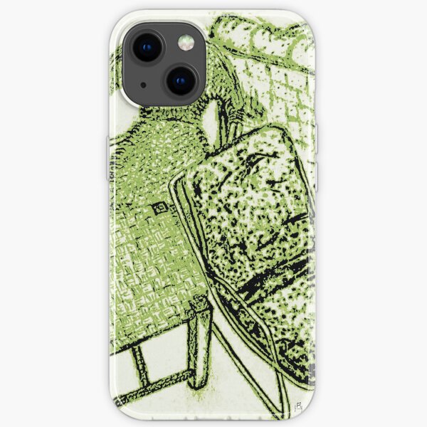 Chair Story in Bright Green iPhone Soft Case